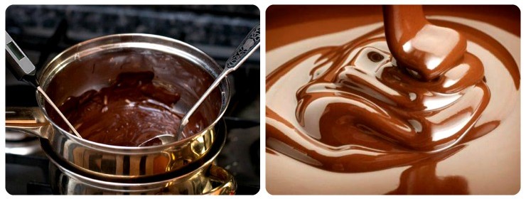 Как растопить шоколад на паровой бане?